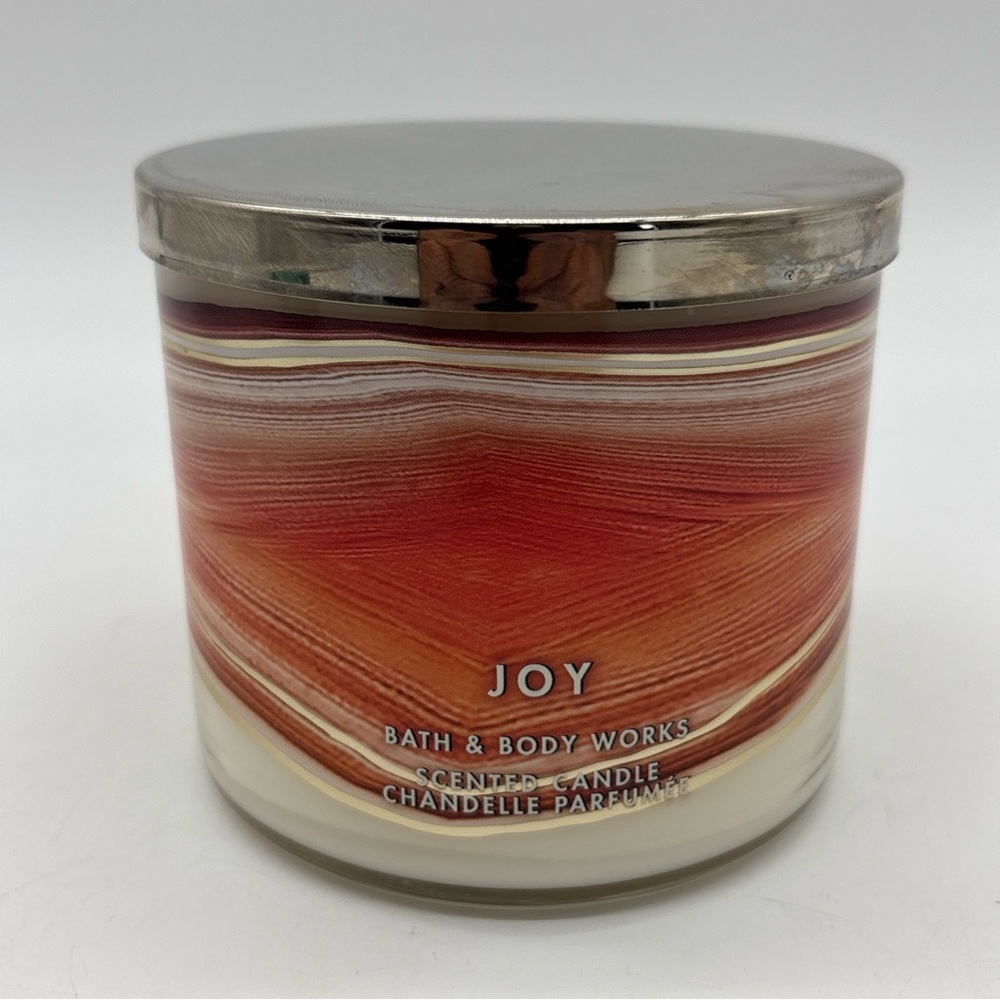 Bath & Body Works Joy Sunstone 3-Wick Candle Scented Jar Round 411g 14.5oz NEW